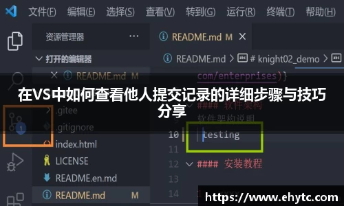 在VS中如何查看他人提交记录的详细步骤与技巧分享
